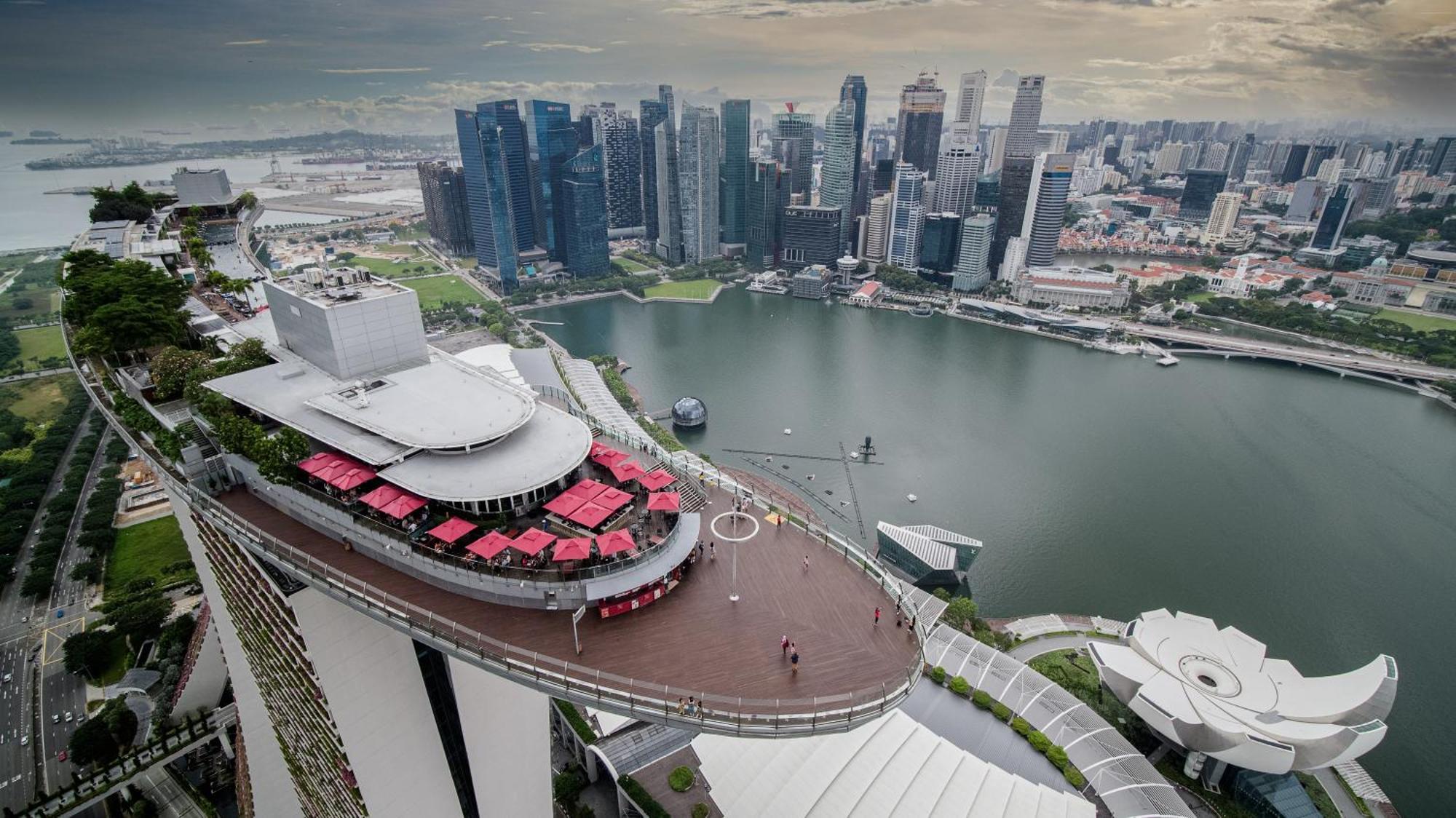 Hotel Marina Bay Sands Singapur Exterior foto